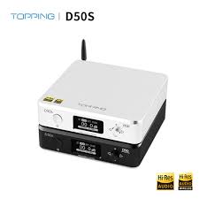 Topping D50S - DAC nghe nhạc Lossless Bluetooth 5.0, Giải Mã 32bit/784Khz